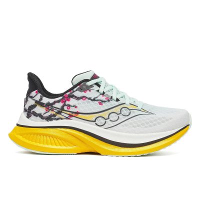 Saucony Women's Endorphin Speed 5 White/Fleur Running Shoes S11007-401