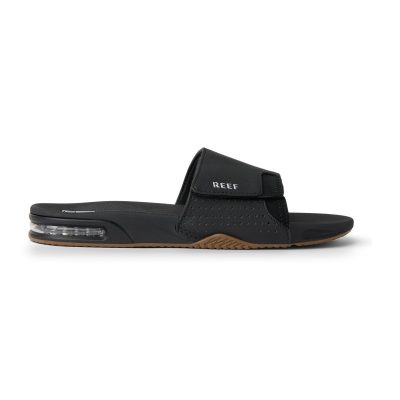 Reef Men's Fanning Slide Black/Silver Slides CI3632