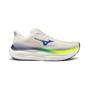 Mizuno Men’s Wave Sky 9 Snow White/Surf the Web Running Shoes 411533.0D5E